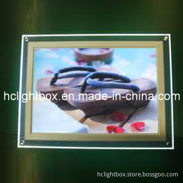 Crystal Light Box Magnetic Frame Illuminated LED Spuer Slim Crystal Light Box